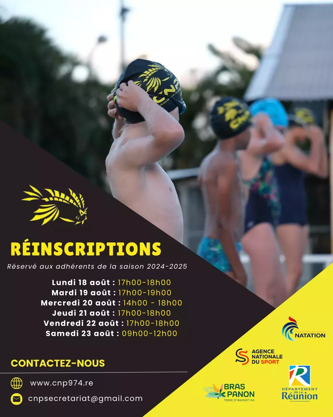 Réinscription aout 